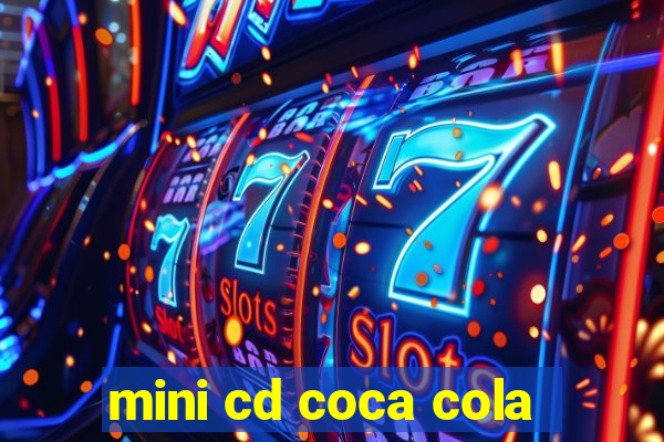 mini cd coca cola